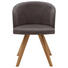 STUHL in Holz, Textil Grau - Eichefarben/Grau, Design, Holz/Textil (53/78/57cm) - Voleo STUHL in Holz, Textil Grau - Eichefarben/Grau, Design, Holz/Textil (53/78/57cm) - Voleo