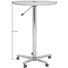 STEHTISCH - Chromfarben/Buchefarben, KONVENTIONELL, Holzwerkstoff/Metall (80/72-114/80cm) STEHTISCH - Chromfarben/Buchefarben, KONVENTIONELL, Holzwerkstoff/Metall (80/72-114/80cm)