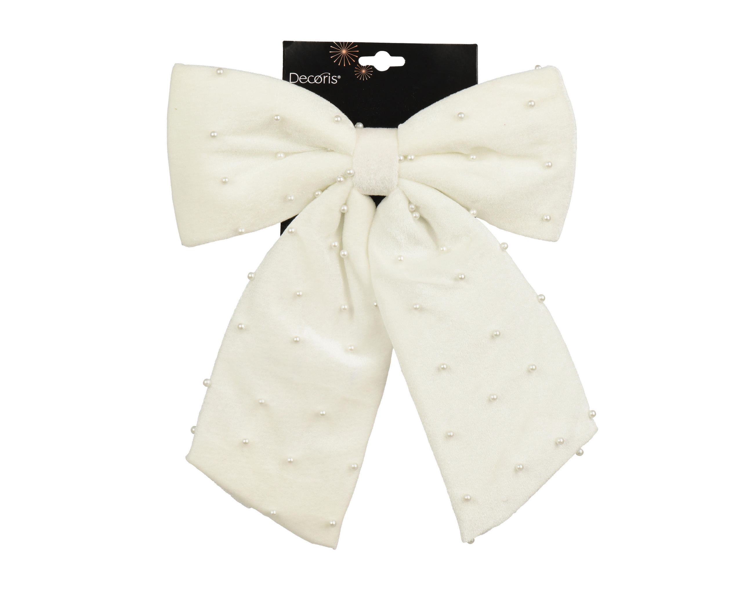 DEKOR MASNI - fehér, Basics, textil (3/28/34cm)