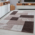 FLACHWEBETEPPICH 140/200 cm Parma Braun  - Braun, Design, Textil (140/200cm) - Novel