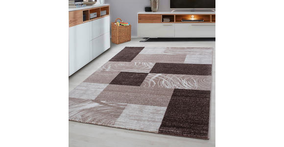 FLACHWEBETEPPICH 140/200 cm Parma Braun  - Braun, Design, Textil (140/200cm) - Novel