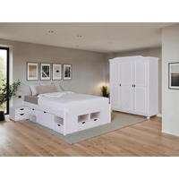 EINZELZIMMER Weiß  - Naturfarben/Weiß, MODERN, Holz - MID.YOU