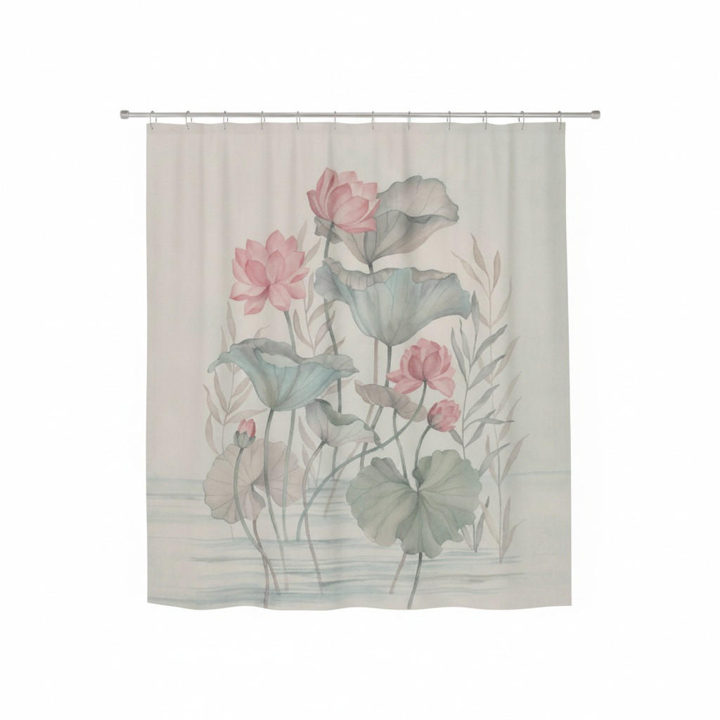 DUSCHVORHANG JAYA 180/200 cm  - Multicolor, Basics, Textil (180/200cm) - Spirella