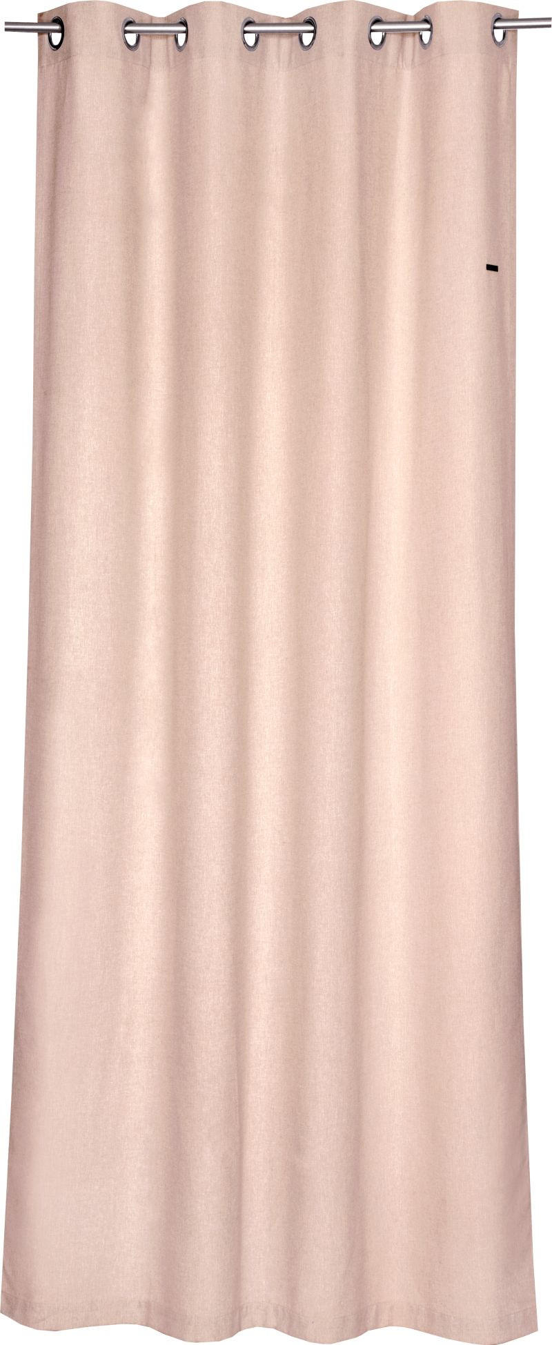 ÖSENSCHAL E-Harp blickdicht 140/250 cm   - Ecru/Hellrosa, Basics, Textil (140/250cm) - Esprit