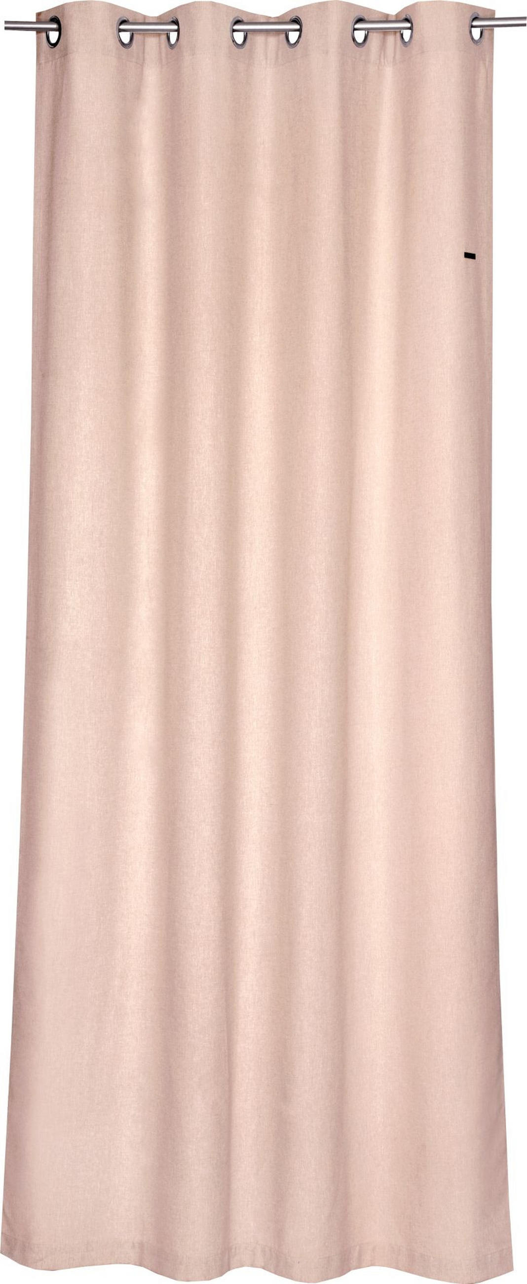 ÖSENSCHAL E-Harp blickdicht 140/250 cm   - Ecru/Hellrosa, Basics, Textil (140/250cm) - Esprit
