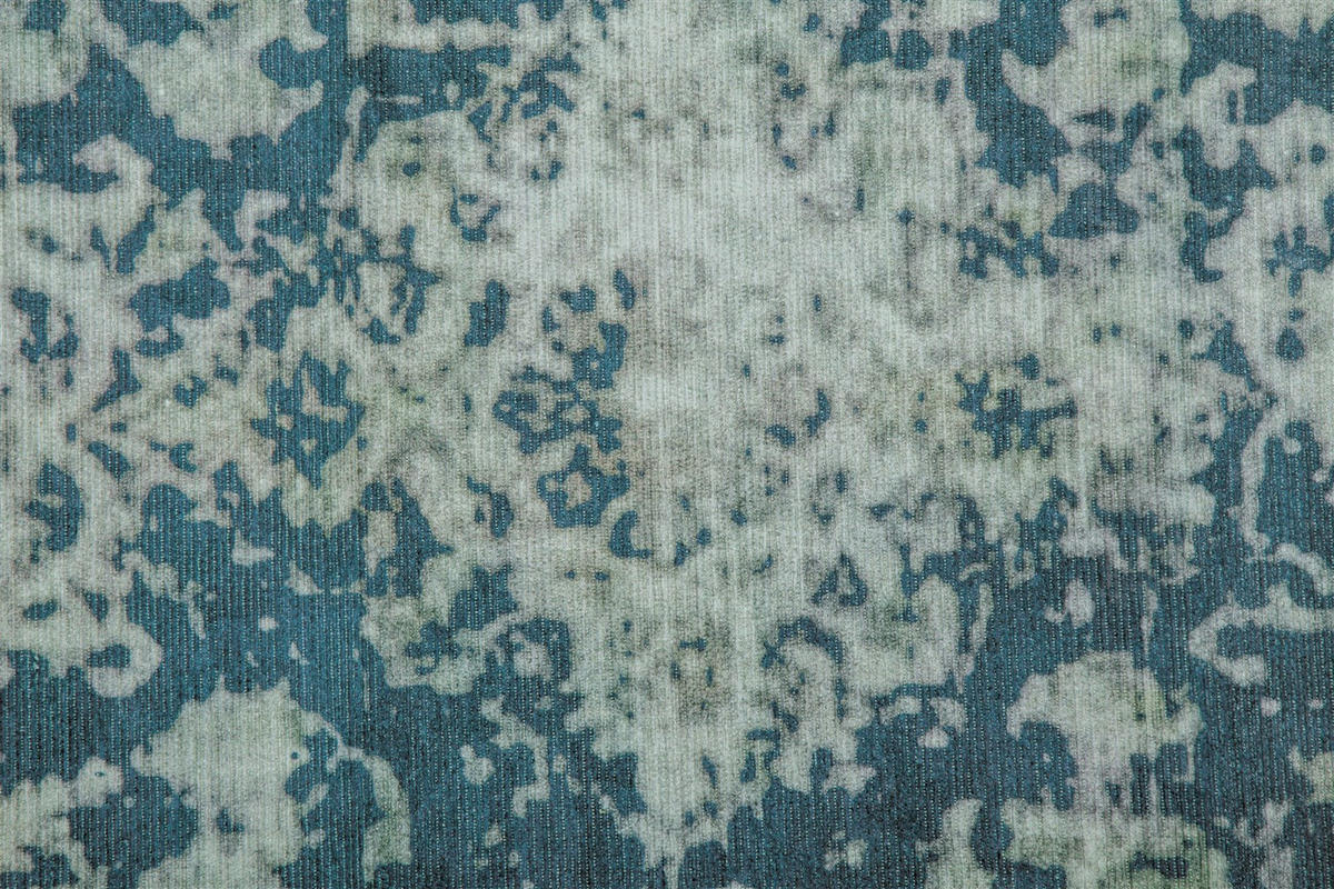 FLACHWEBETEPPICH 160/230 cm Vintage 8403 Petrol Petrol  - Petrol, KONVENTIONELL, Textil (160/230cm)