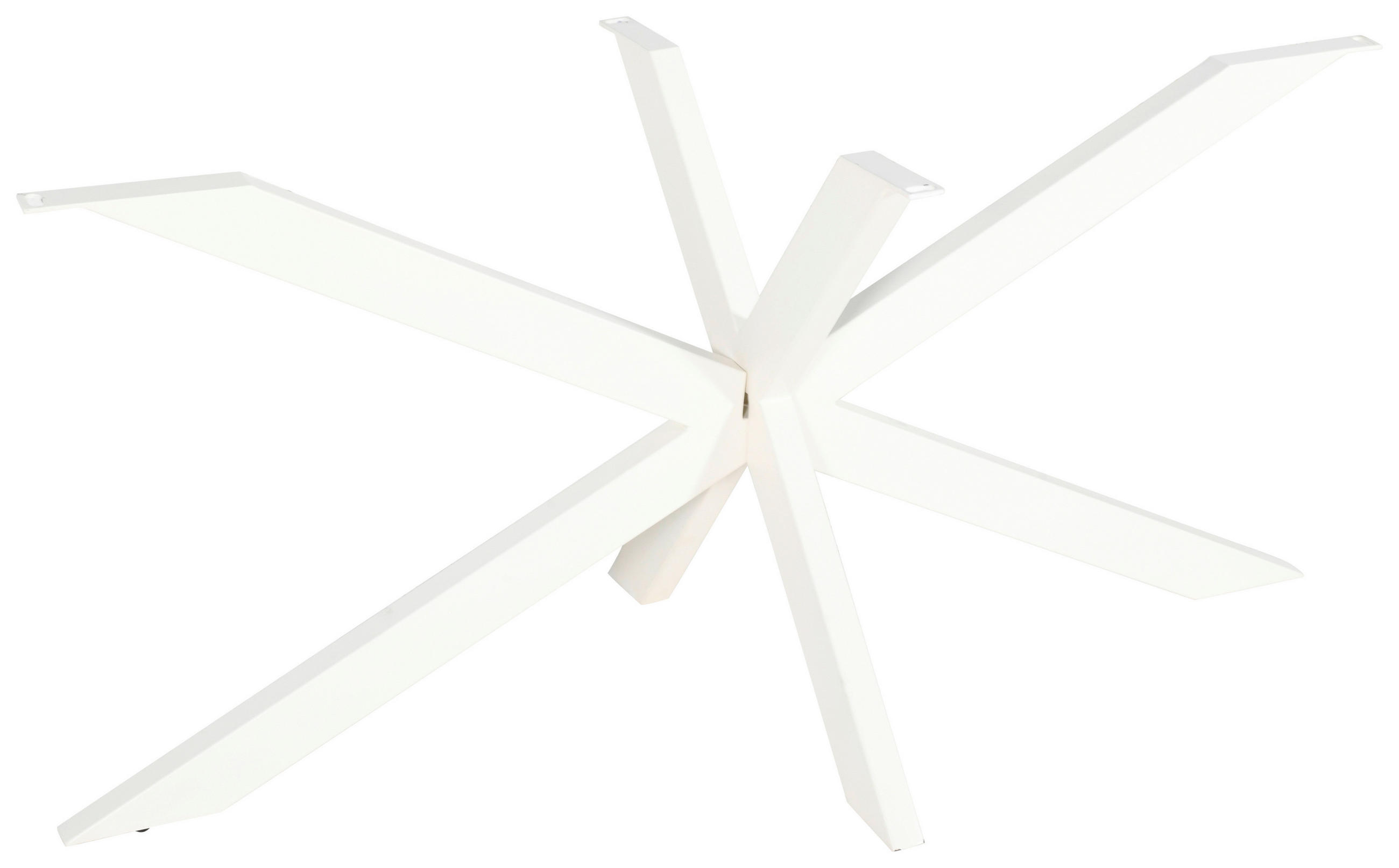 TISCHGESTELL Creme  - Creme, Design, Metall (160/70/72cm) - Landscape