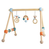 SPIELBOGEN  - Blau/Petrol, Trend, Holz (54/48/54cm)
