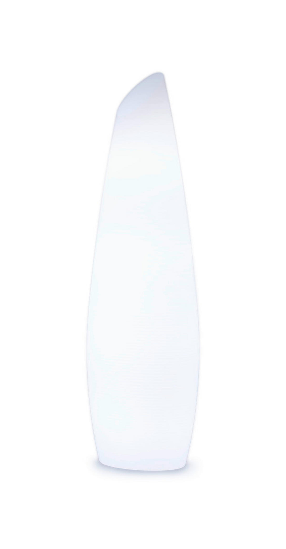 LED-STEHLEUCHTE Fredo 46.5/170/46.5 cm   - Weiß, Design, Kunststoff (46.5/170/46.5cm) - Newgarden