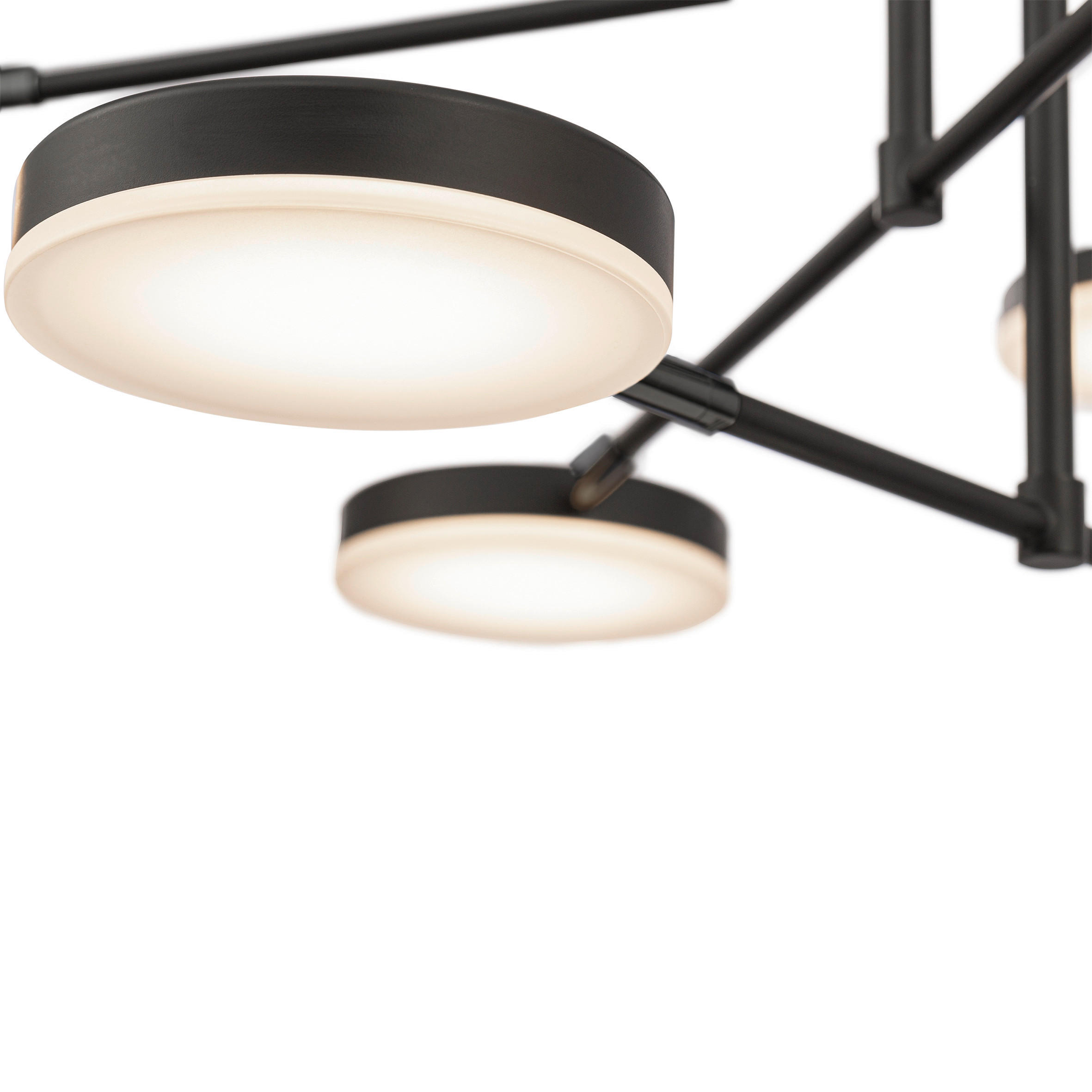 PENDELLEUCHTE  55/61,6/89 cm   - Schwarz, Trend, Kunststoff/Metall (55/61,6/89cm) - MAYTONI
