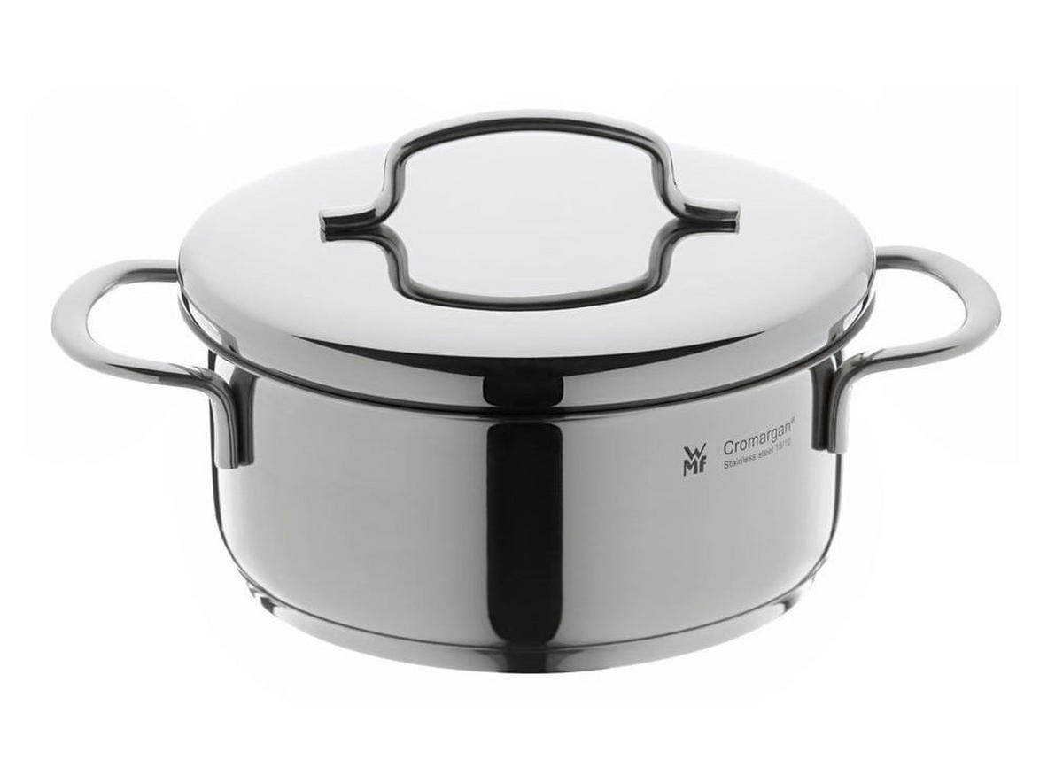 FŐZŐEDÉNY 0,9 l  - nemesacélszínű, Modern, fém (14cm) - WMF