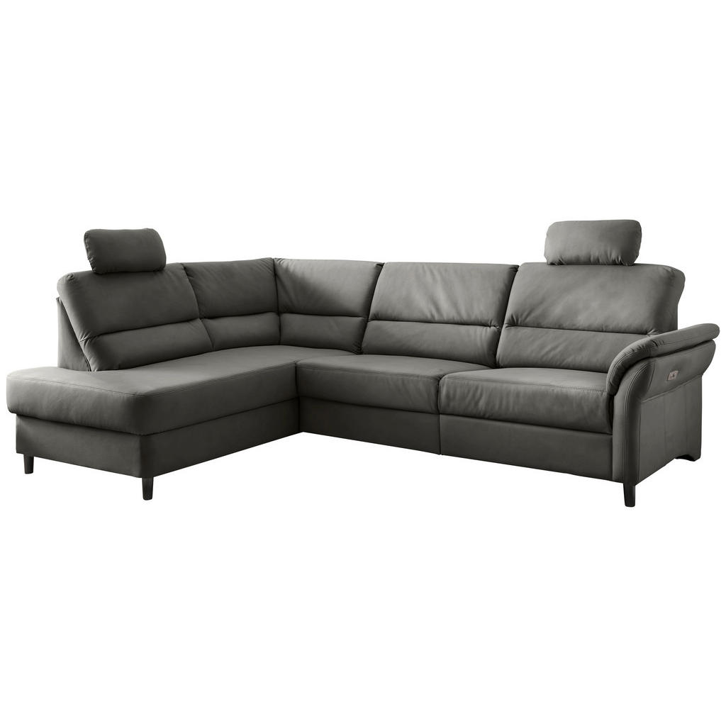 Thumbnail - Livetastic Ecksofa, Grau, Textil, Buche, 5-Sitzer, Ottomane links, L-Form, 266x190 cm, Made in EU, seitenverkehrt erhält...