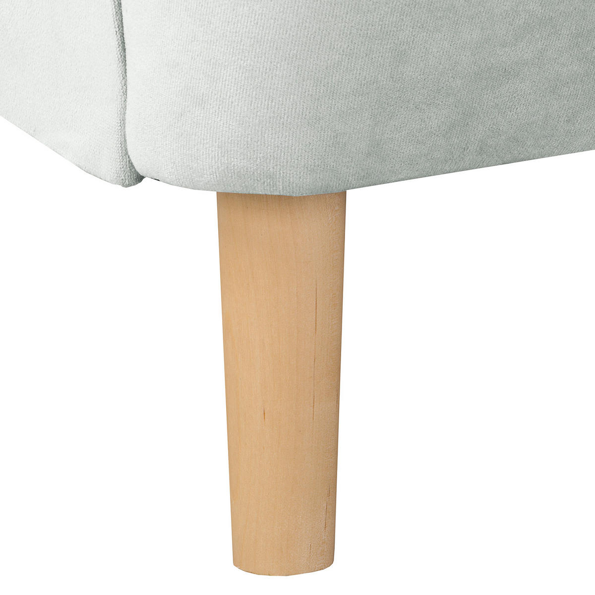 OHRENSESSEL Samt Dunkelblau  - Naturfarben/Dunkelblau, Design, Holz/Textil (84/105/90cm) - P & B
