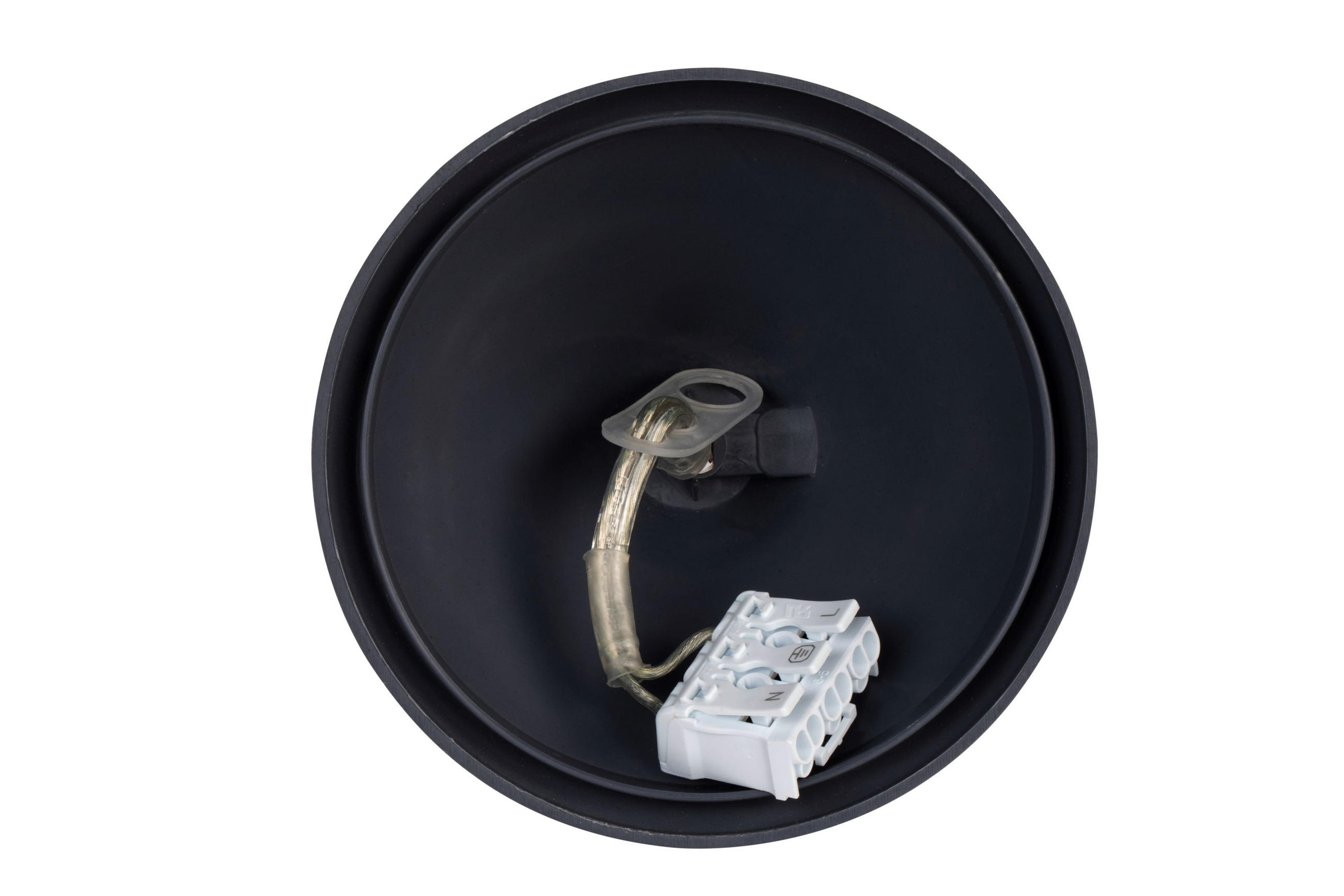 Thumbnail - Novel Hängeleuchte Greensboro, Grau, Weiß, Nickel, Metall, Kunststoff, Glas, Uni,Uni, rund,rund, 150 cm, RoHS, CE, Lampe...