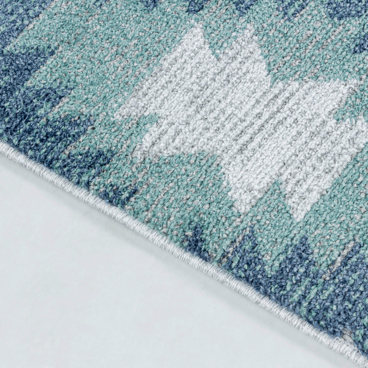 FLACHWEBETEPPICH 200/290 cm Bahama Blau  - Blau, Design, Textil (200/290cm) - Novel
