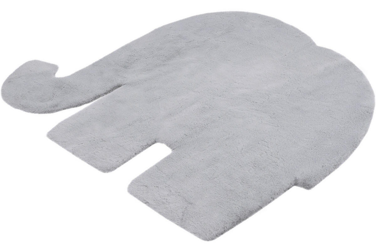 KINDERTEPPICH 99/76 cm  - Silberfarben, Trend, Kunststoff/Textil (99/76cm) - Ben'n'jen