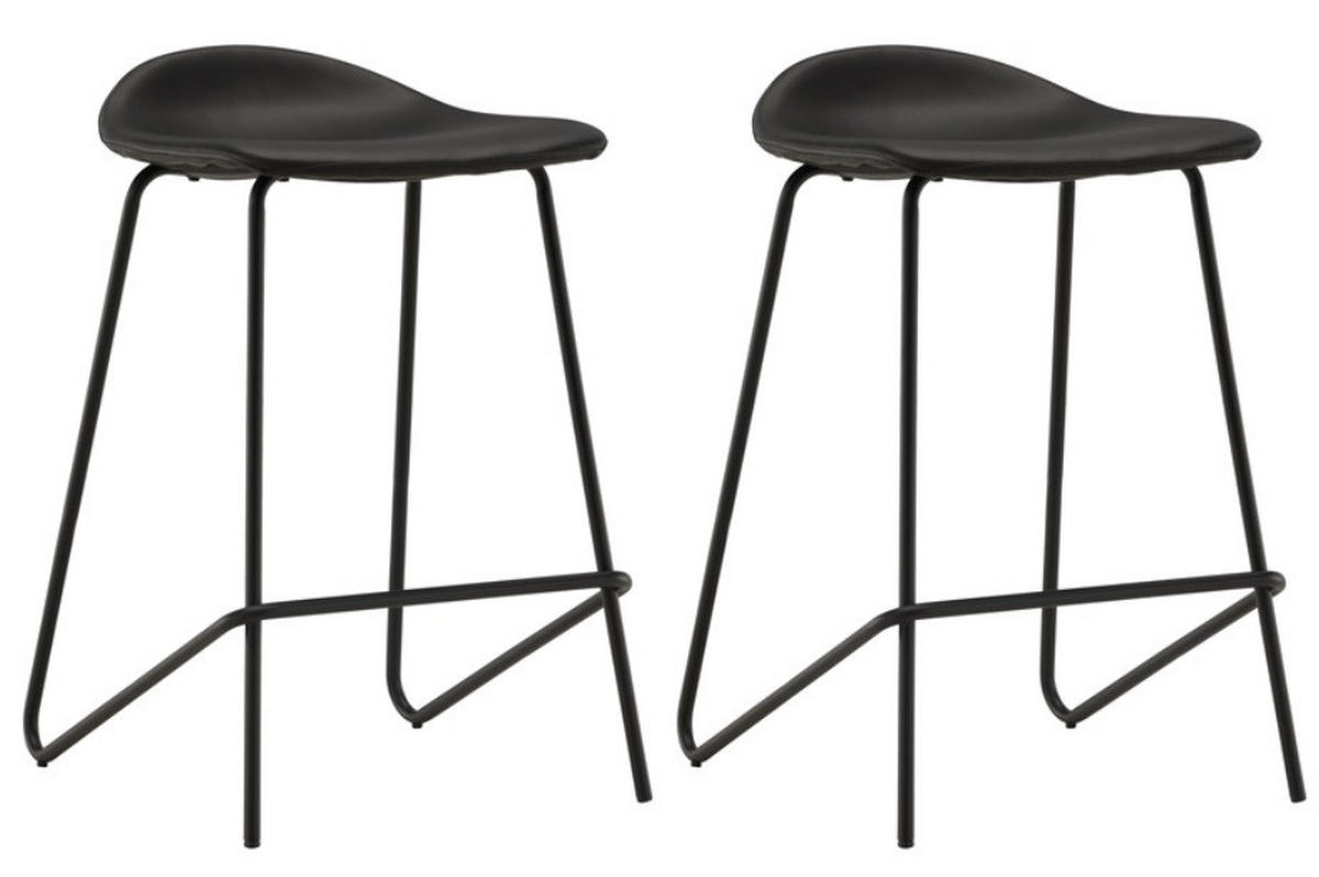 BARPALL SET i svart  - svart, Design, metall/textil (41/72/46cm) - Livetastic