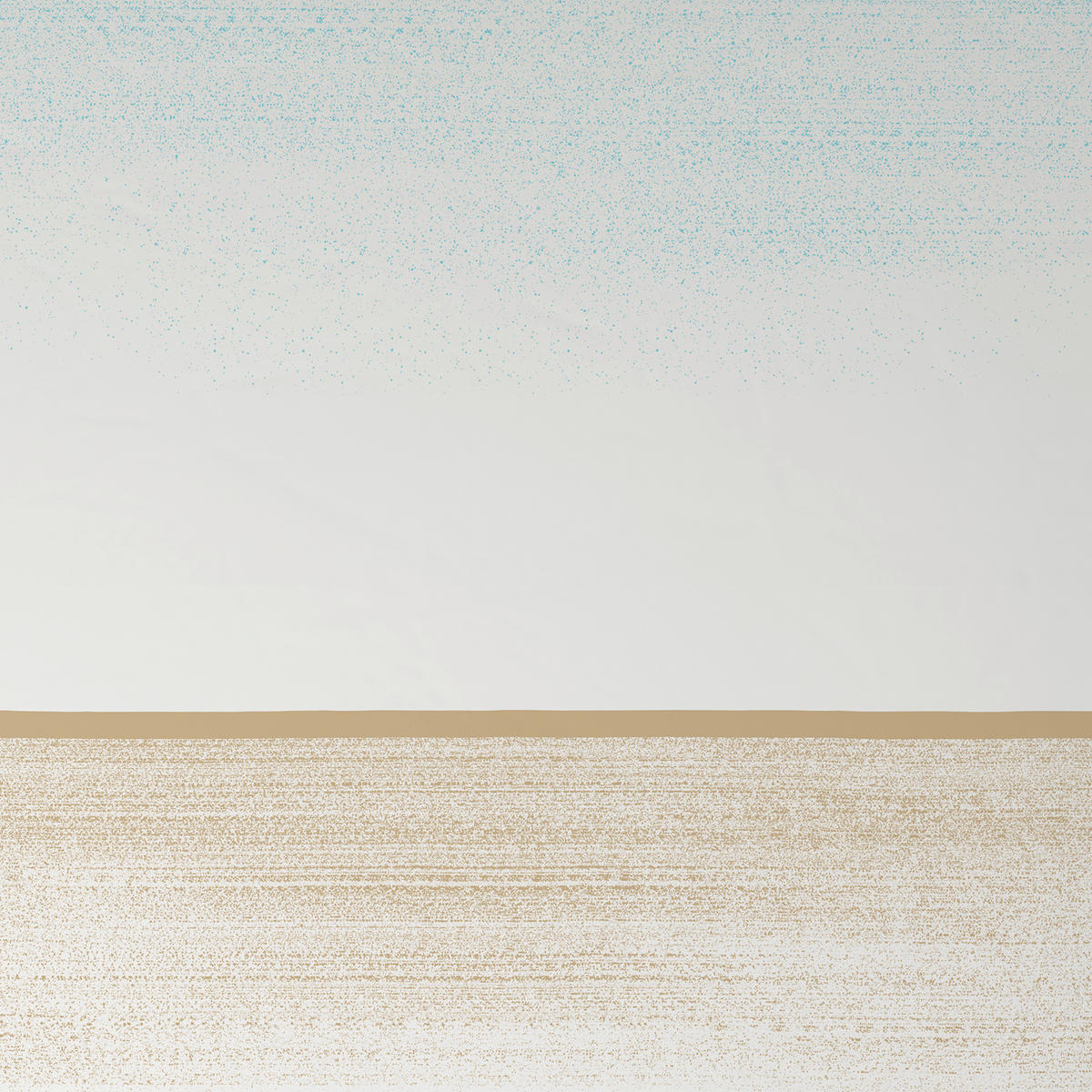 POSTELJINA TANJA 140/200 cm saten plava, bela, bež  - bela/bež, Konvencionalno, tekstil (140/200cm) - Novel