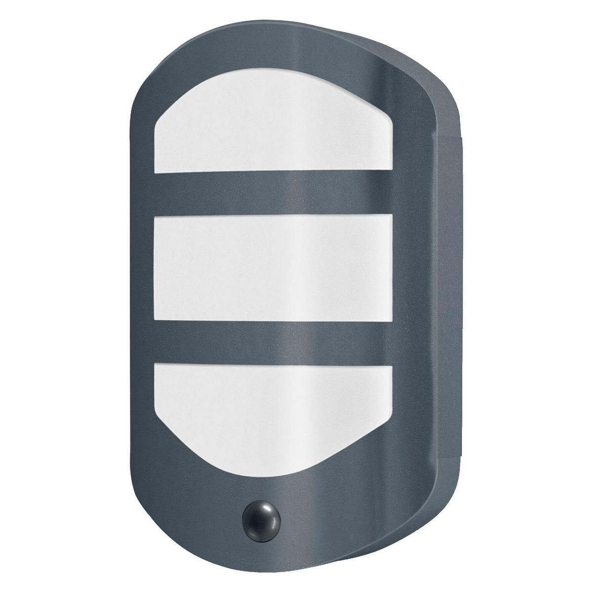 LED-AUßENLEUCHTE 6/18/28,3 cm   - Dunkelgrau, Basics, Kunststoff/Metall (6/18/28,3cm) - Osram