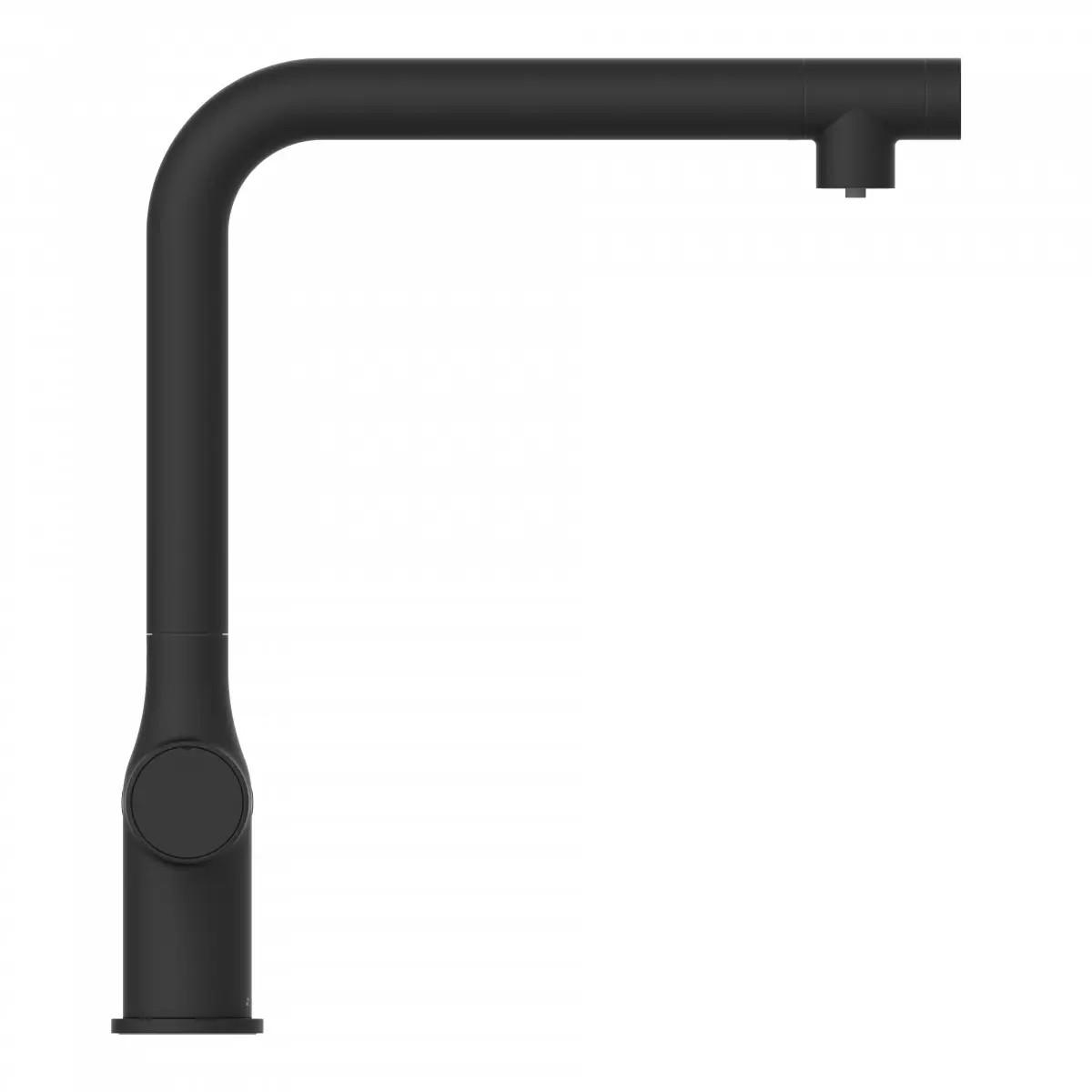 KÜCHENARMATUR  - Schwarz, Basics, Metall (14,5/33,5/29cm) - Schütte