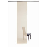 FLÄCHENVORHANG in Weiß transparent  - Weiß, Basics, Textil (60/245cm)