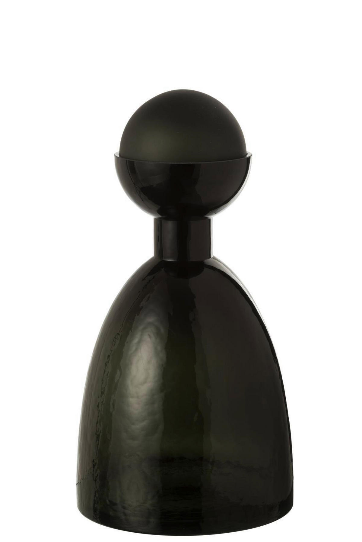 VASE  - Dunkelgrün, Design, Glas (18/18/34cm) - Ambia Home