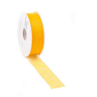 GESCHENKBAND  - Gelb, Basics (2,5/500cm)