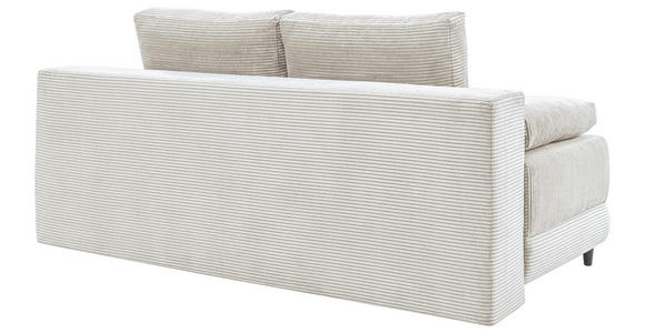 SCHLAFSOFA  in Cord Naturfarben  - Schwarz/Naturfarben, KONVENTIONELL, Holz/Textil (196/96/103cm) - Carryhome