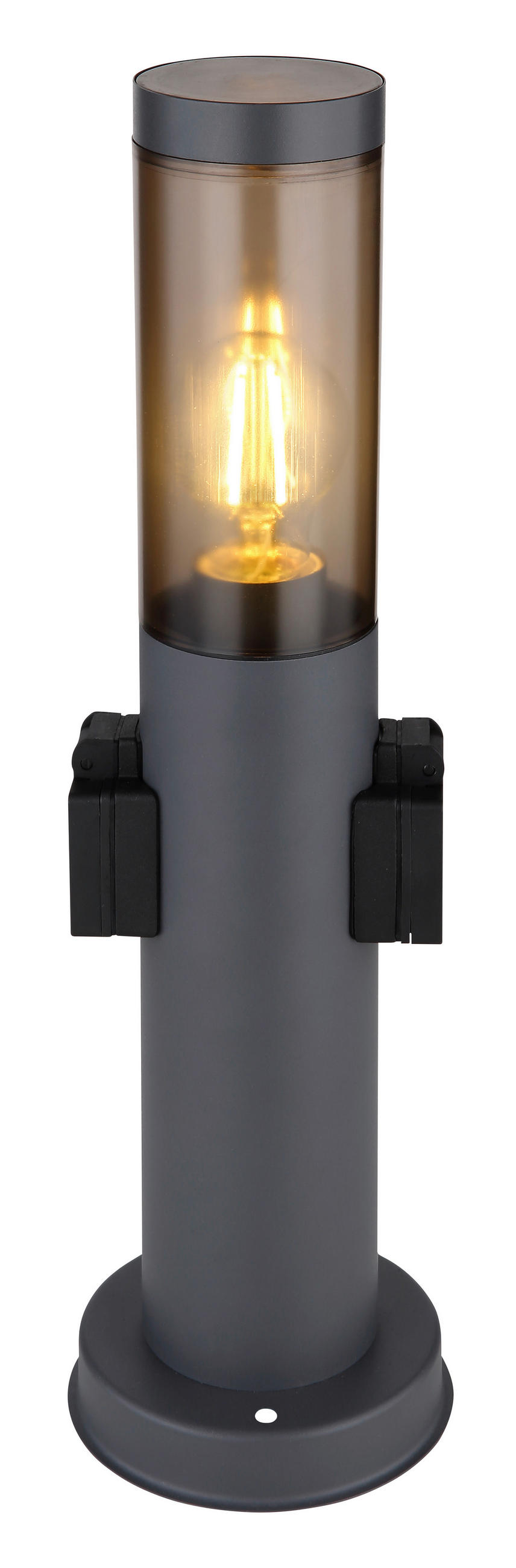 PODNA SVJETILJKA VANJSKA  - siva/antracit, Design, metal/plastika (12,7/45cm) - Globo