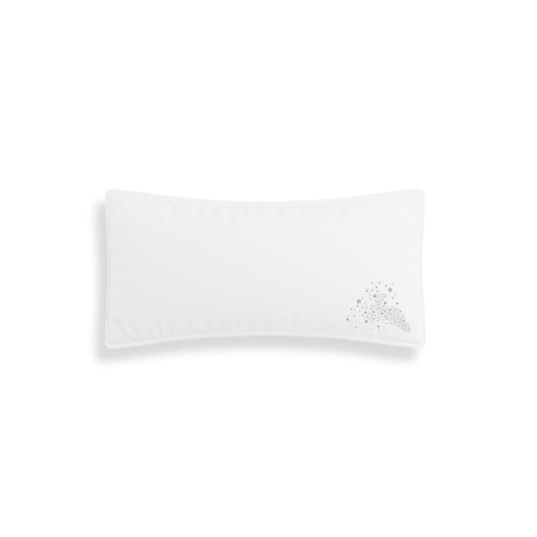 KOPFKISSEN  Jan  70/90 cm       - Weiß/Grau, Basics, Textil (70/90cm) - RIBECO