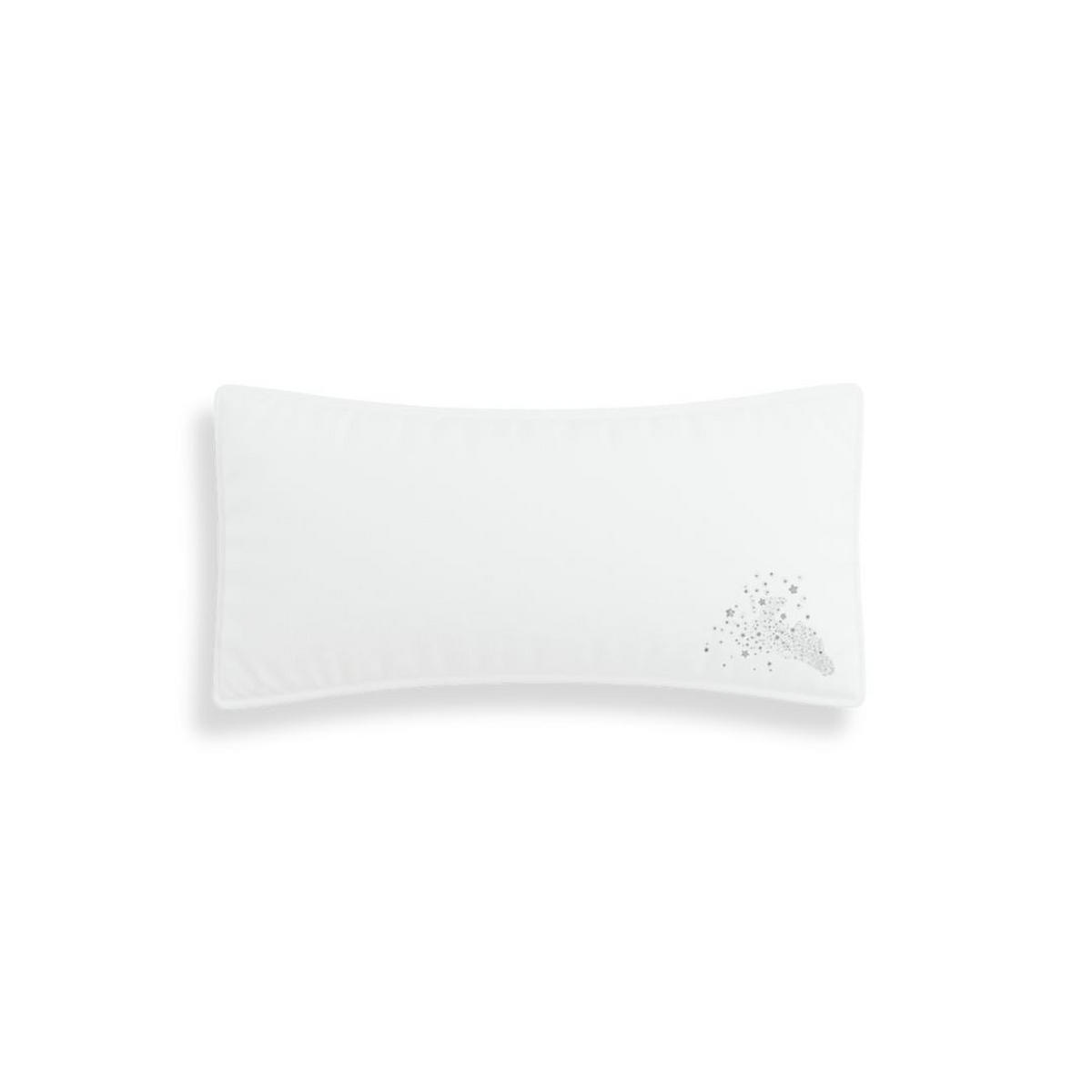Mikrofaserkissen Jan, weißgrau 40/80 cm  Jan  - Weiß/Grau, Basics, Textil (40/80cm)
