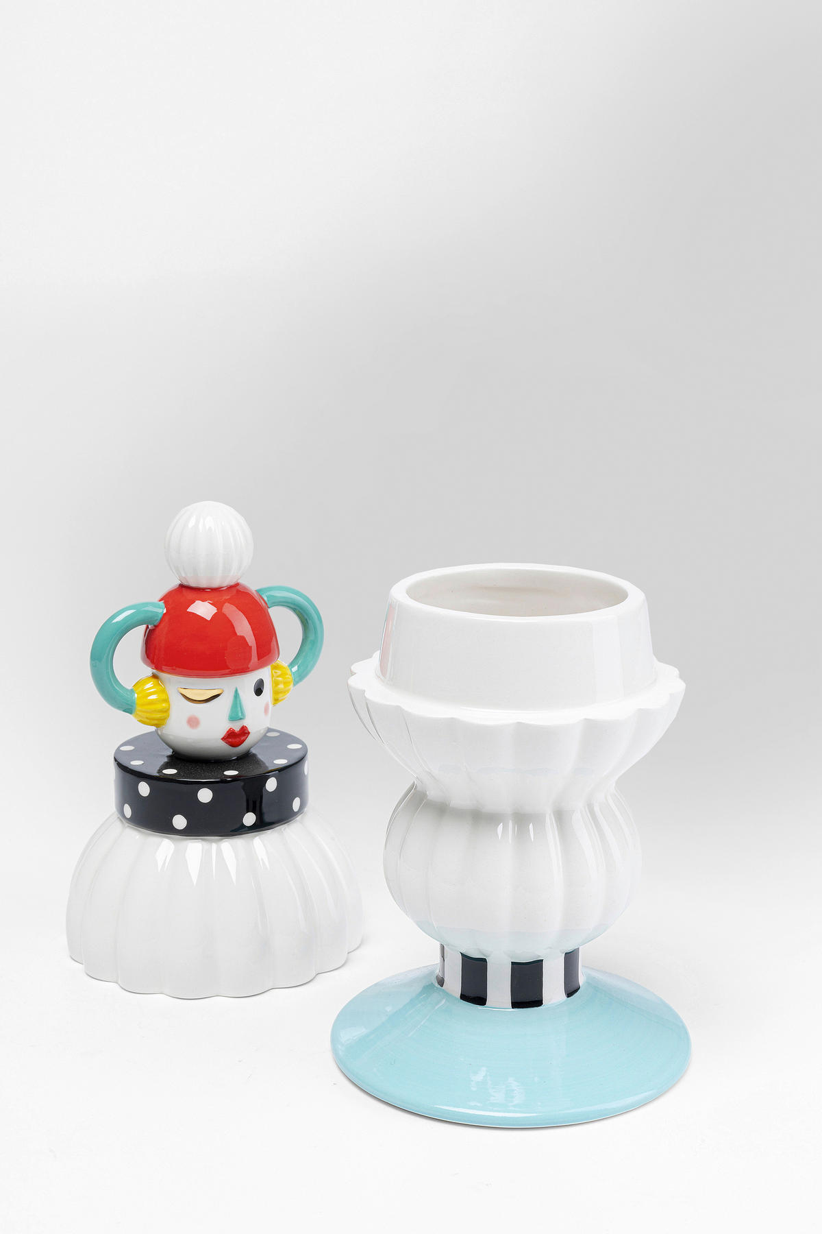 DEKODOSE - Blau/Gelb, Trend, Keramik (10/26/10cm) - Kare-Design