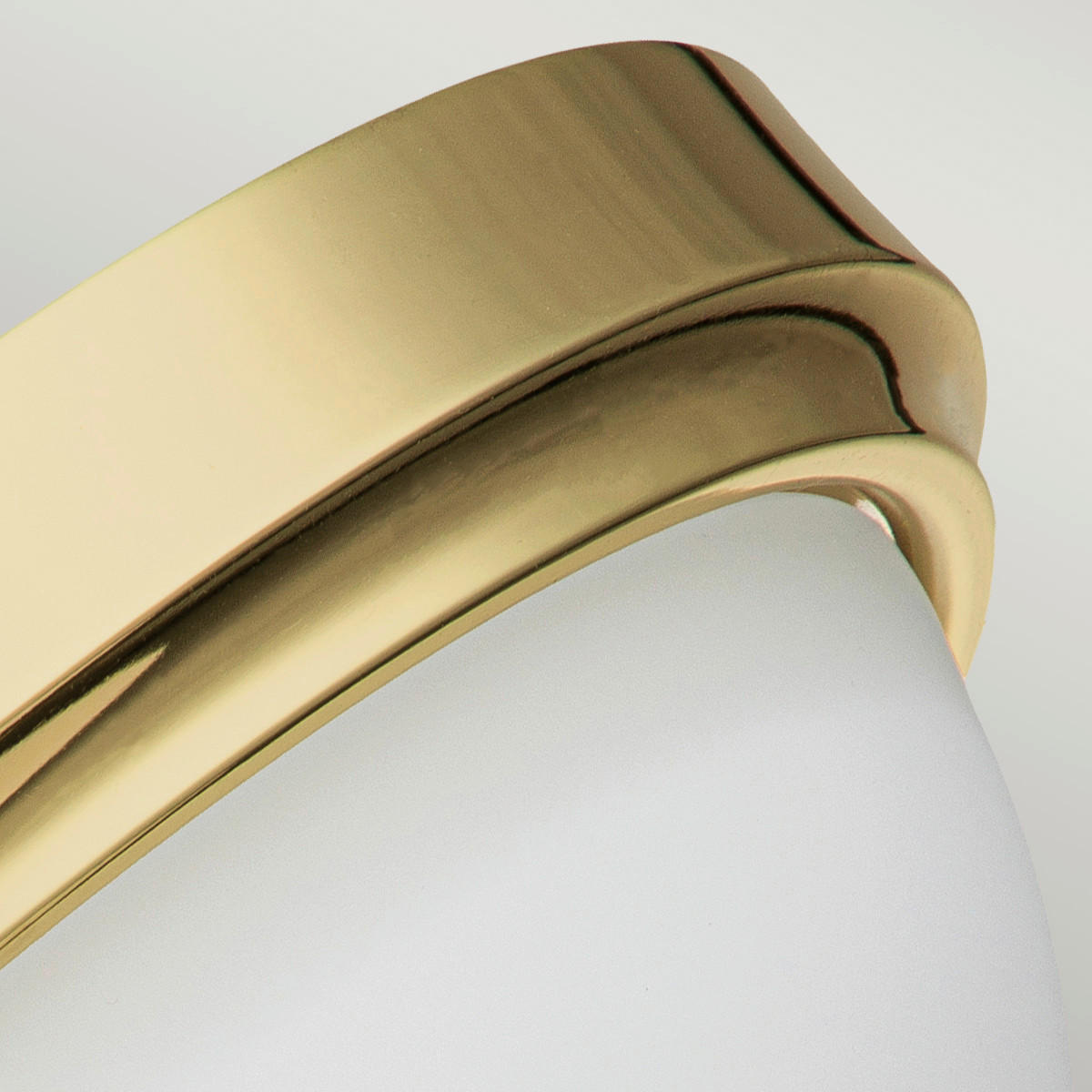 BADEZIMMER-DECKENLEUCHTE Elstead Malibu 33.5/15.6 cm   - Messingfarben, KONVENTIONELL, Glas/Metall (33.5/15.6cm) - Elstead Lighting