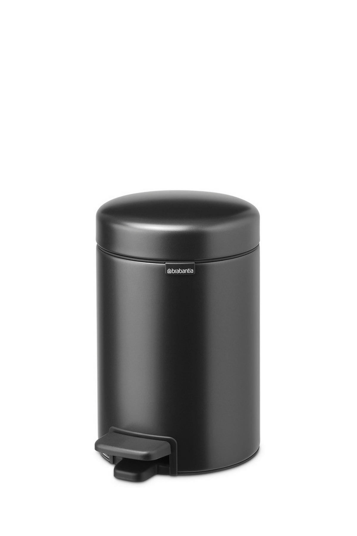 KOŠ ZA SMETI - antracit, Konvencionalno, kovina/umetna masa (16,8/26,4/23,5cm) - Brabantia