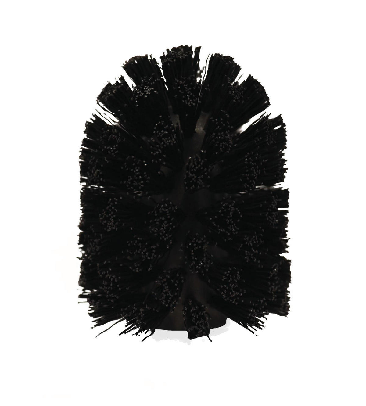 ERSATZBÜRSTENKOPF in   Kunststoff  - Schwarz, Basics, Kunststoff (8cm) - Sadena