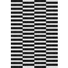 TUFTTEPPICH 80/150 cm MESIO STRIDER Grauweiß, Schwarz  - Grauweiß/Schwarz, Design, Kunststoff/Textil (80/150cm) - Lindorug