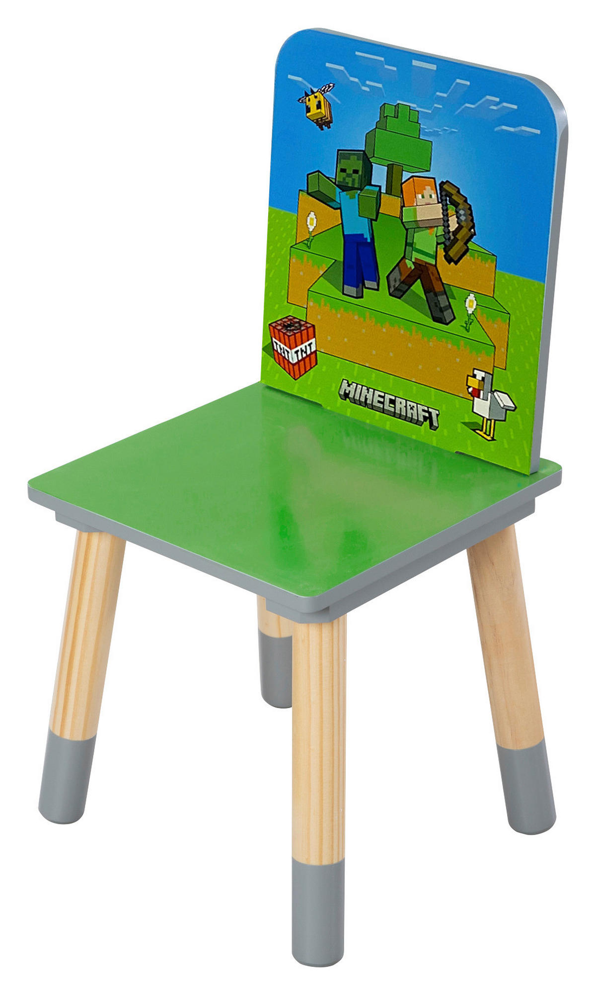 OTROŠKA SEDEŽNA GARNITURA  MINECRAFT        večbarvno  - večbarvno, Moderno, leseni material/les (60kg) - Minecraft