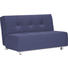 SCHLAFSOFA in Textil Blau - Chromfarben/Blau, Design, Textil/Metall (144/88/103cm) - Novel SCHLAFSOFA in Textil Blau - Chromfarben/Blau, Design, Textil/Metall (144/88/103cm) - Novel