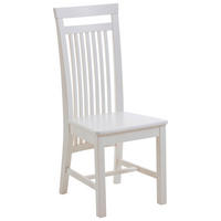 STUHL     - Weiß, ROMANTIK / LANDHAUS, Holz (46/103/48cm) - Boxxx