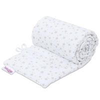 Nestchen Pique Babybay Original   24/149 cm  - Weiß/Grau, Basics (24/149cm) - Babybay