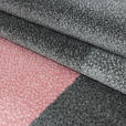 WEBTEPPICH 80/250 cm Lucca  - Pink, Trend, Textil (80/250cm) - Novel