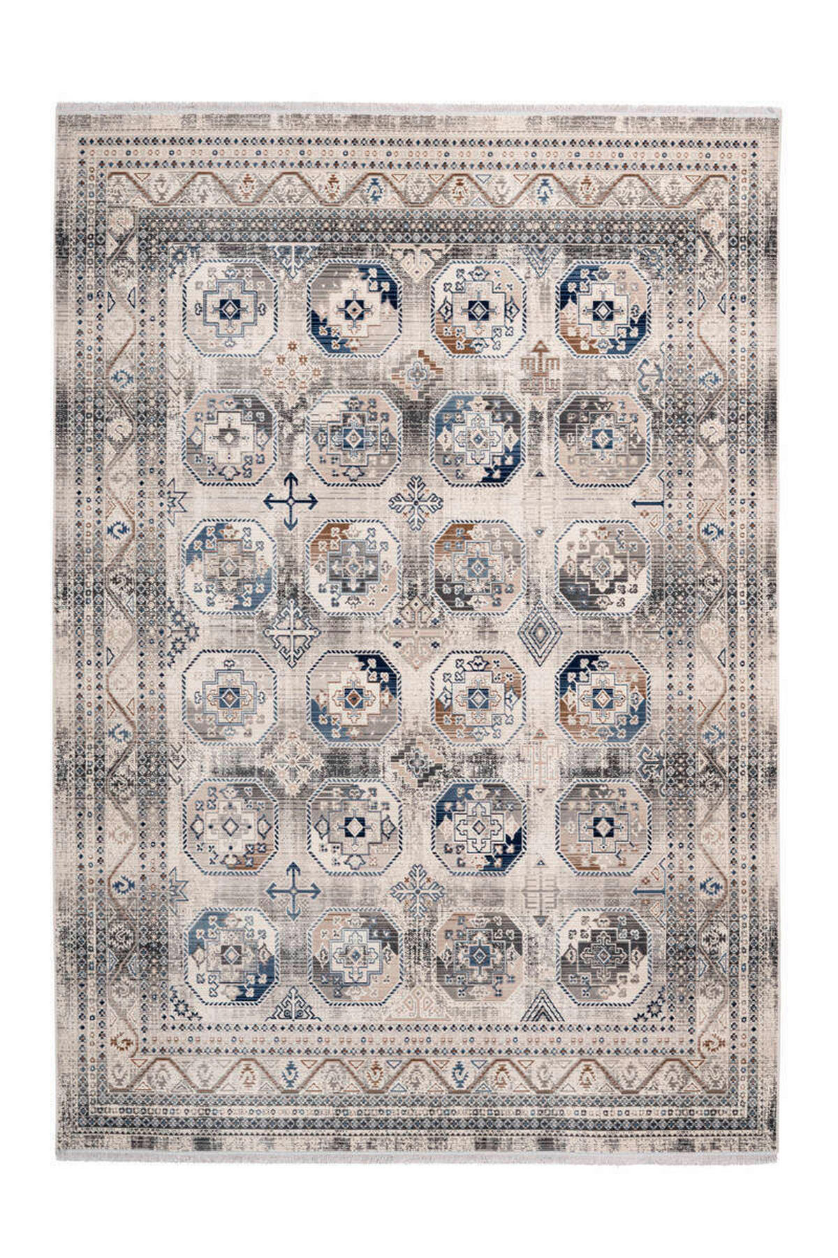VINTAGE-TEPPICH 200/290 cm Anouk Multicolor  - Multicolor, Design, Textil (200/290cm) - Kayoom