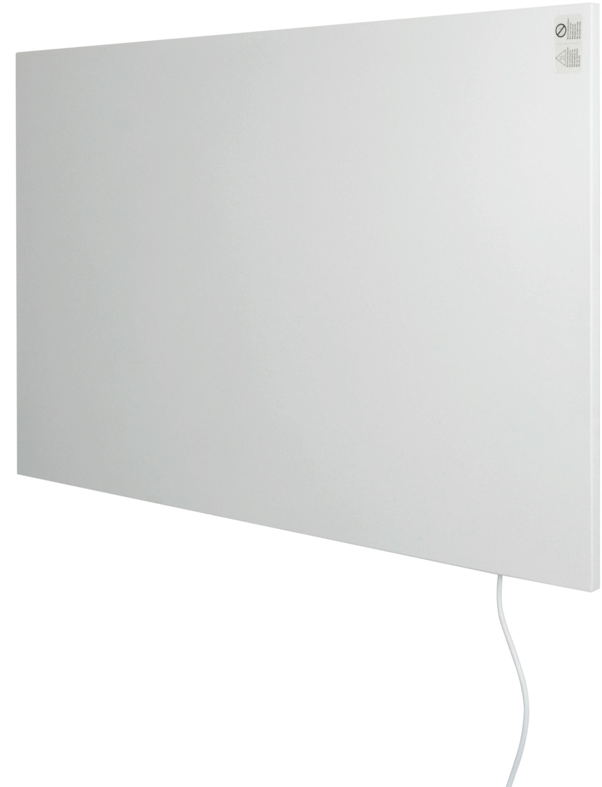 INFRAROT-HEIZPANEEL 100/59,5/3,3 cm 600 W  - Weiß, Basics, Kunststoff/Metall (100/59,5/3,3cm)