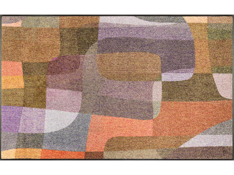 LÄUFER 75/120 cm wash+dry Multicolor  - Multicolor, Trend, Kunststoff/Textil (75/120cm) - wash+dry