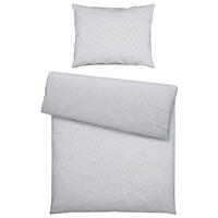 BETTWÄSCHE Makosatin 140/200 cm  - Silberfarben, Basics, Naturmaterialien/Textil (140/200cm) - Joop!