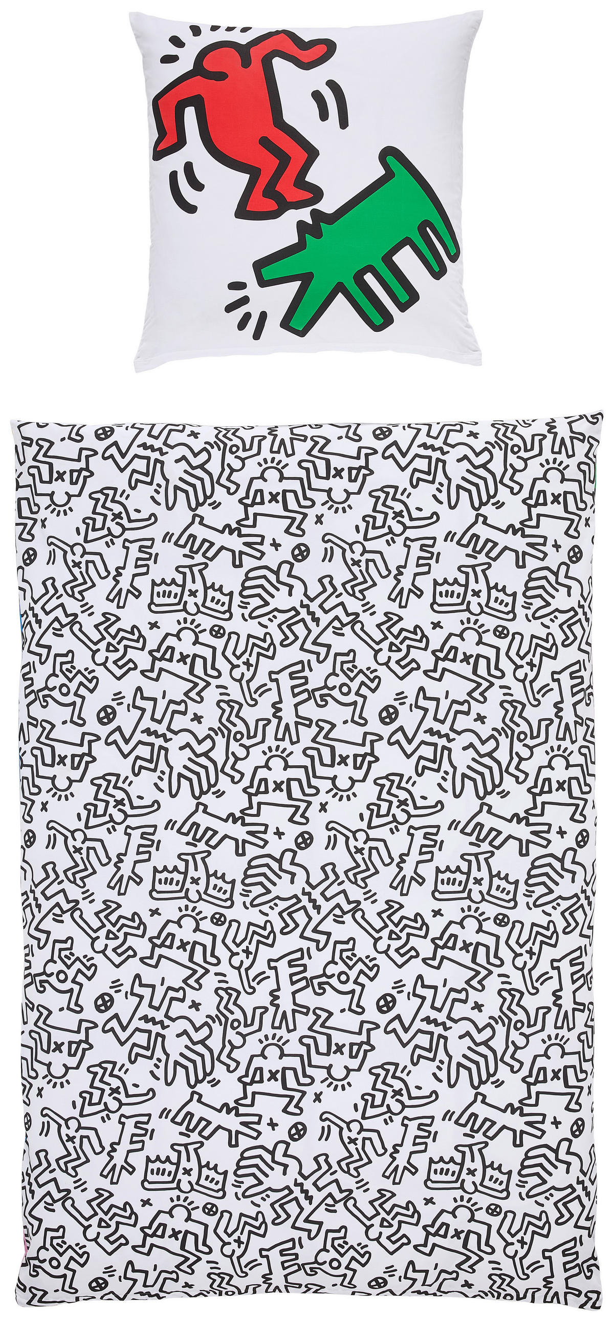BETTWÄSCHE Renforcé 135/200 cm  - Multicolor, Textil (135/200cm)