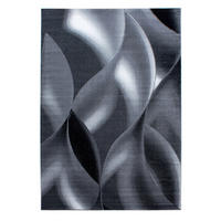 WEBTEPPICH 280/370 cm Plus Schwarz  - Schwarz, Basics, Textil (280/370cm) - Novel