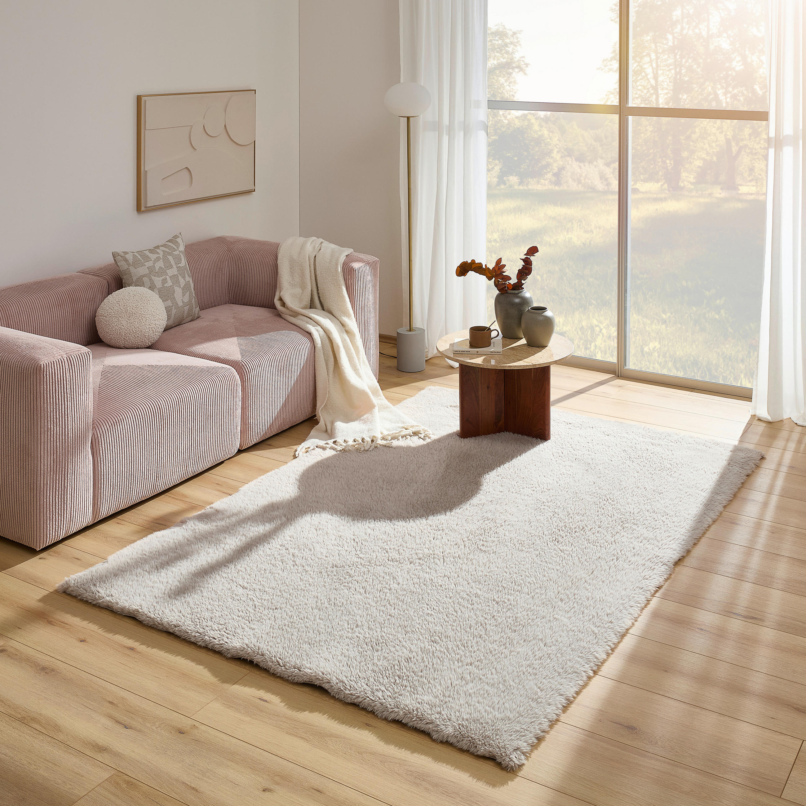 HOCHFLORTEPPICH 160/230 cm Beige  - Beige, Basics, Textil (160/230cm) - Boxxx