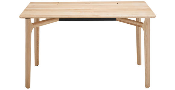 SCHREIBTISCH 140/65/75 cm  in Eschefarben  - Eschefarben, Natur, Holz (140/65/75cm) - Linea Natura