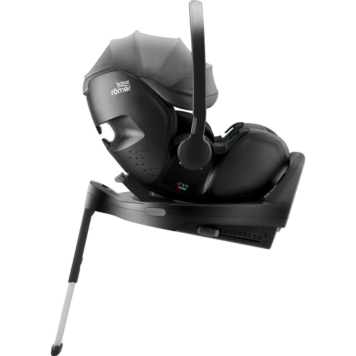 BABYSCHALE Baby-Safe Pro  - Anthrazit, Basics, Kunststoff/Textil (44/62,5/65,5cm) - Britax Römer